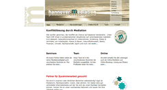 Desktop Screenshot of hannover-mediation.com